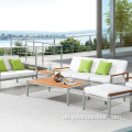 Möbel für Patio Sofa Set Outdoor Eck Teak